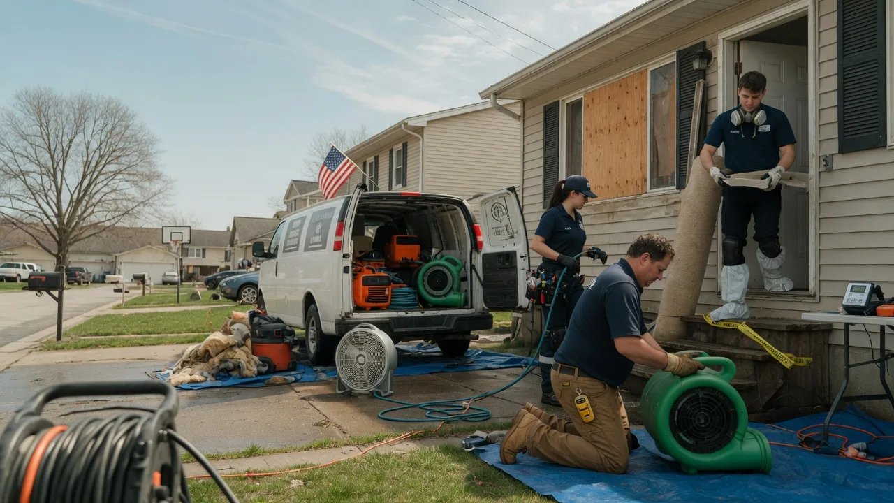 Water Damage Restoration in Troy, OH near me